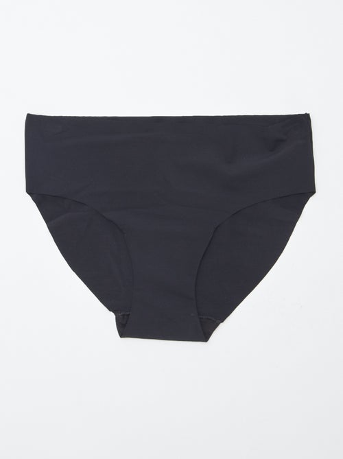 Setje van 2 onzichtbare slips in microvezel - Kiabi