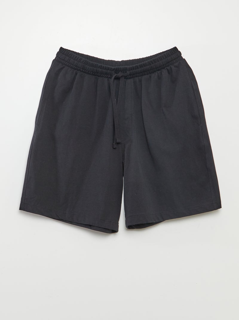 Setje van 2 pyjamashorts BLAUW - Kiabi