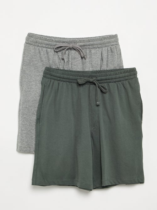 Setje van 2 pyjamashorts - Kiabi Setje van 2 pyjamashorts - Kiabi