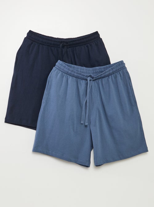Setje van 2 pyjamashorts - Kiabi