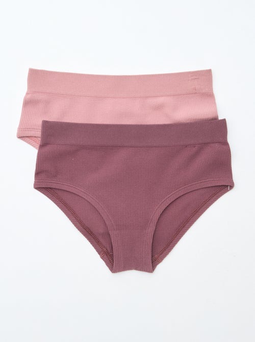 Setje van 2 Seamless-hipsters - Kiabi