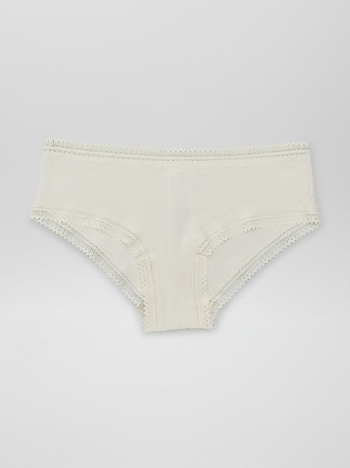 Setje van 3 geribde hipsters - Kiabi