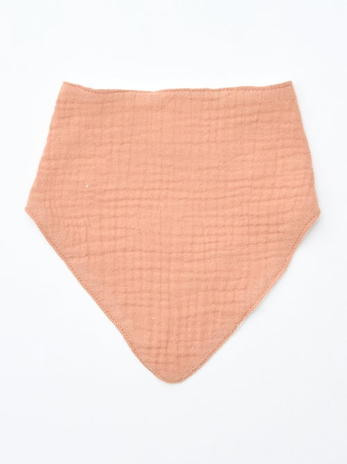 Setje van 3 katoenen slabbetjes - Kiabi