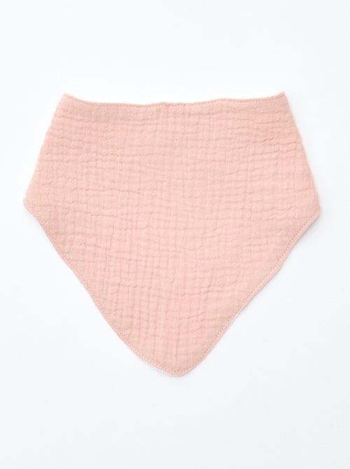 Setje van 3 katoenen slabbetjes - Kiabi