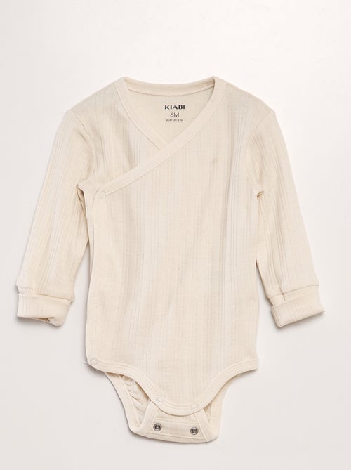 Setje van 3 meegroei-rompertjes - Kiabi