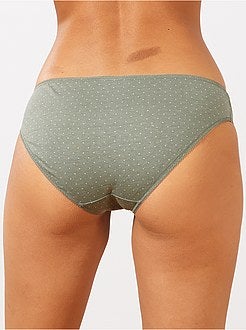 Setje van 3 milieuvriendelijke onderbroekjes - Kiabi