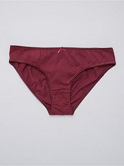 Setje van 3 milieuvriendelijke onderbroekjes - Kiabi