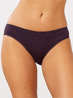 Setje van 3 milieuvriendelijke onderbroekjes - Kiabi