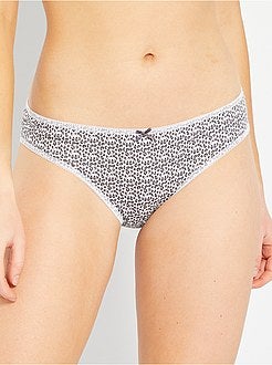 Setje van 3 milieuvriendelijke onderbroekjes - Kiabi