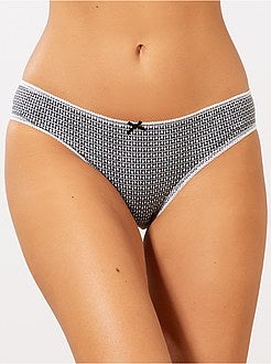 Setje van 3 milieuvriendelijke onderbroekjes - Kiabi