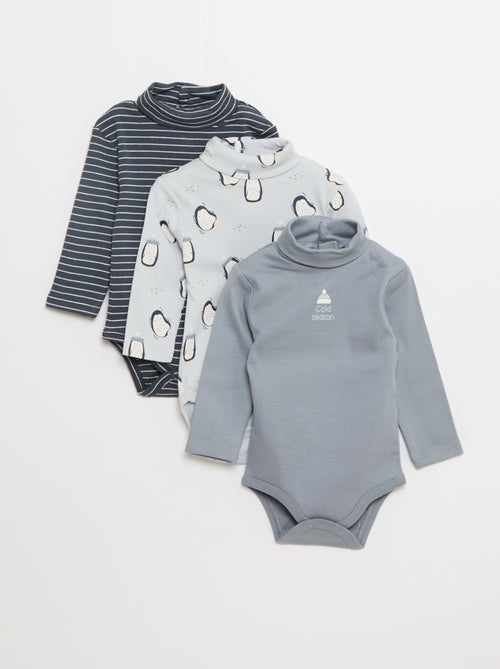 Setje van 6 duurzame rompertjes - Kiabi