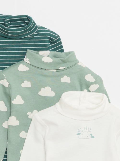 Setje van 6 duurzame rompertjes - Kiabi