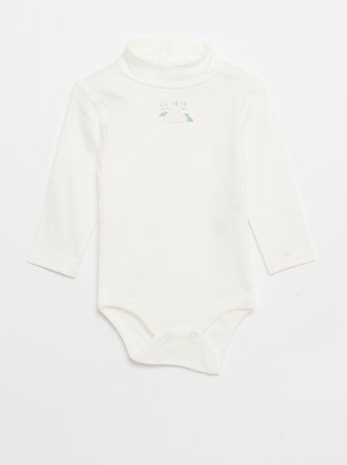 Setje van 6 duurzame rompertjes - Kiabi