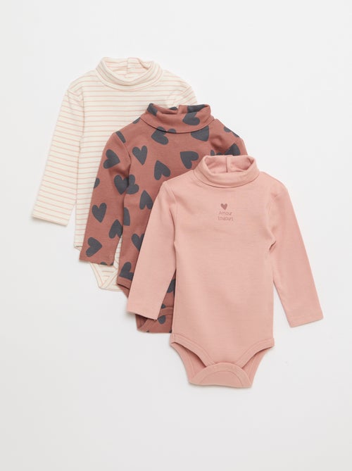 Setje van 6 duurzame rompertjes - Kiabi