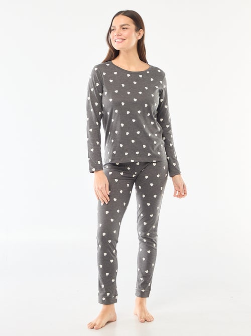 Setje van jerseystof - 2-delig - Kiabi