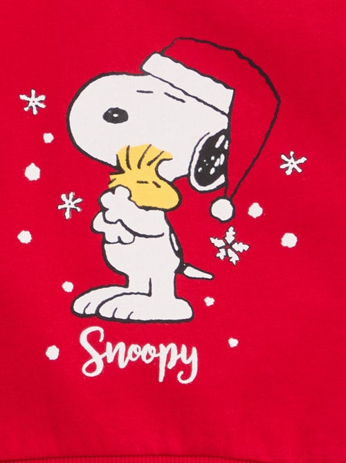 Setje van joggingstof - Sweater + broek 'Snoopy' - 2-delig - Kiabi