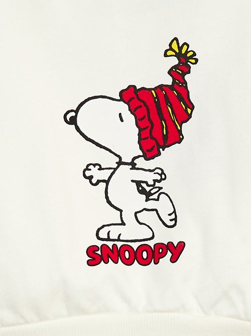 Setje van joggingstof - Sweater + broek 'Snoopy' - 2-delig - Kiabi