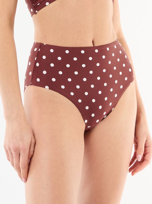 Shapewear bikinibroekje met hoge taille - Kiabi