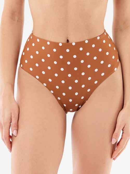 Shapewear bikinibroekje met hoge taille - Kiabi