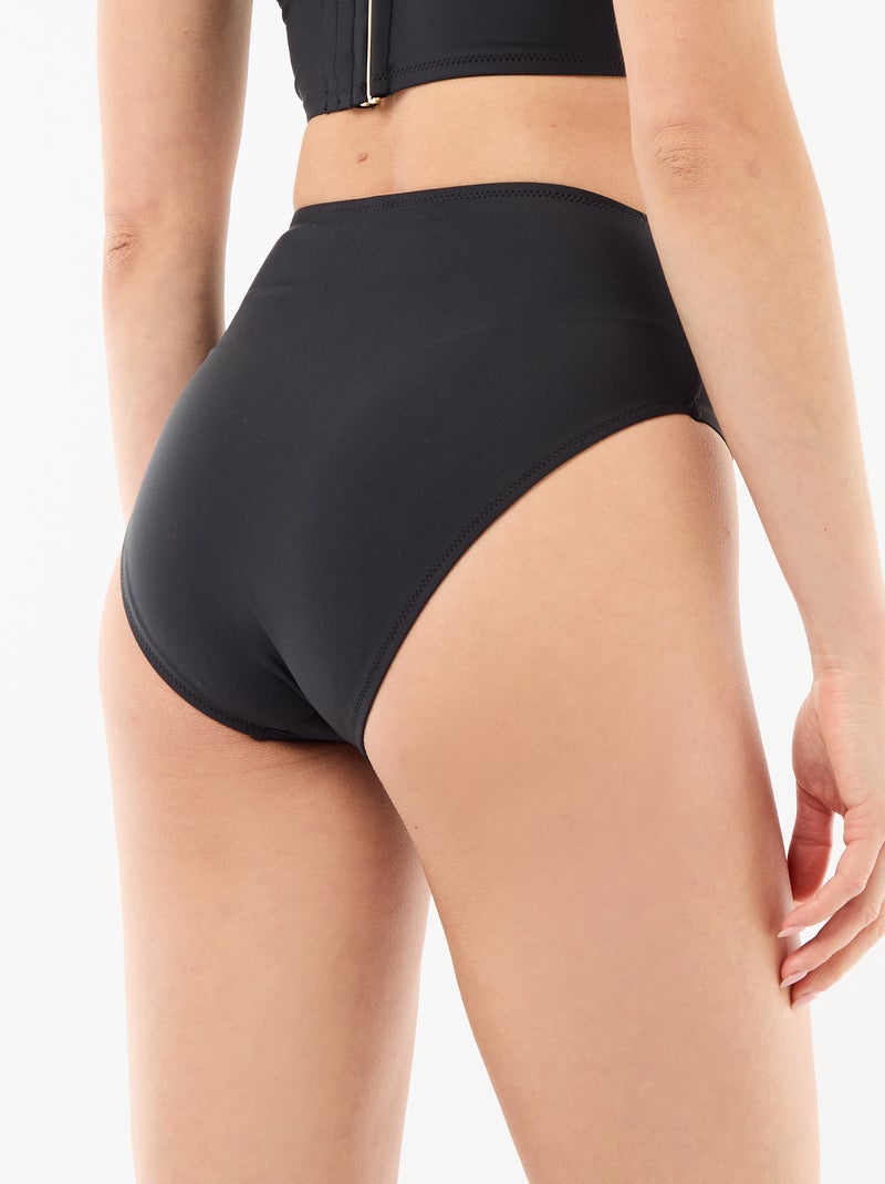 Shapewear bikinibroekje met hoge taille Zwart - Kiabi