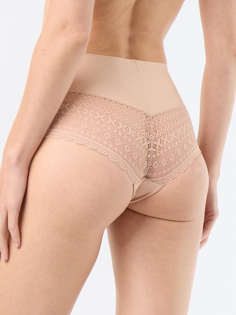 Shapewear slip met hoge taille Rose - Kiabi