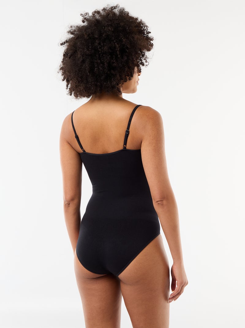 Shapewearbody met corrigerend effect Zwart - Kiabi