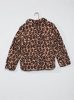 Sherpajack met luipaardprint - Kiabi