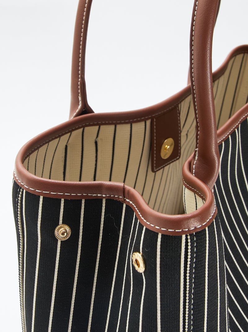 Shopper van stof Zwart - Kiabi