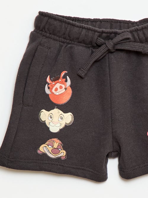 Short 'Disney' van ongeborstelde sweatstof - Kiabi