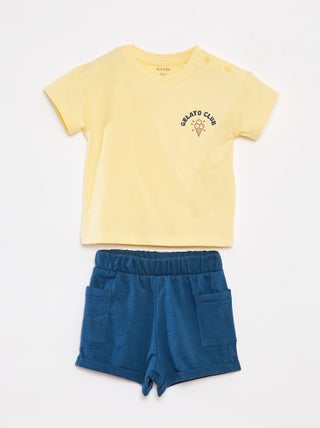 Short en T-shirt - 2-delig