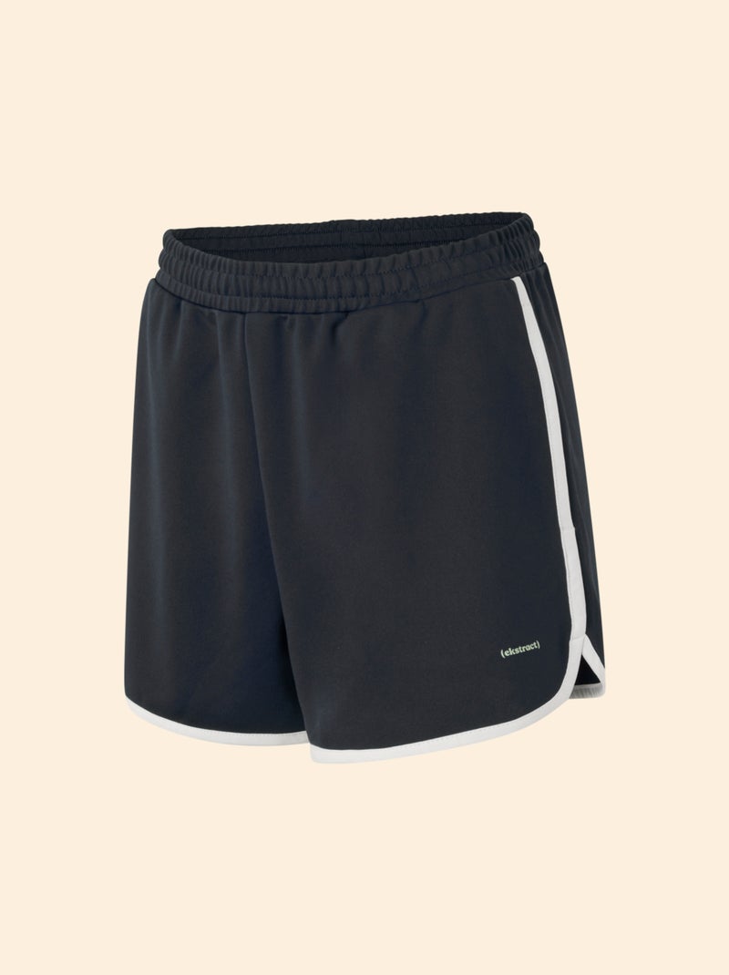 Short met contrasterende boorden - (ekstract) Blauw - Kiabi