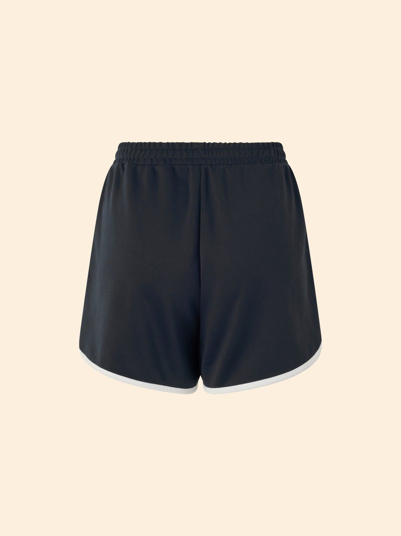 Short met contrasterende boorden - (ekstract) Blauw - Kiabi