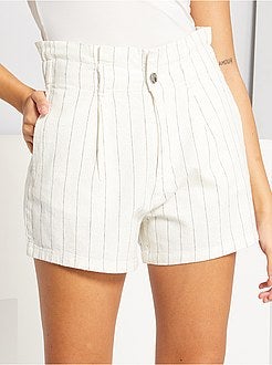 Short met dunne streepjes - Kiabi