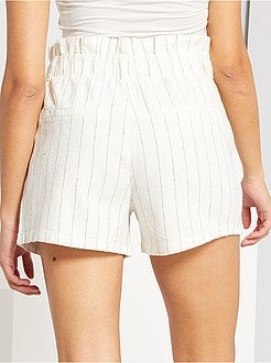 Short met dunne streepjes - Kiabi