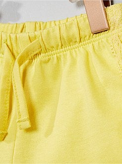 Short met geborduurd kant - Kiabi