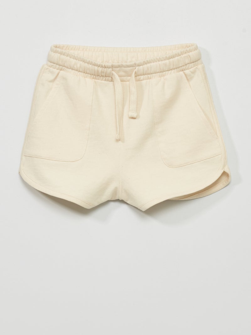 Short met grote zakken BIEGE - Kiabi
