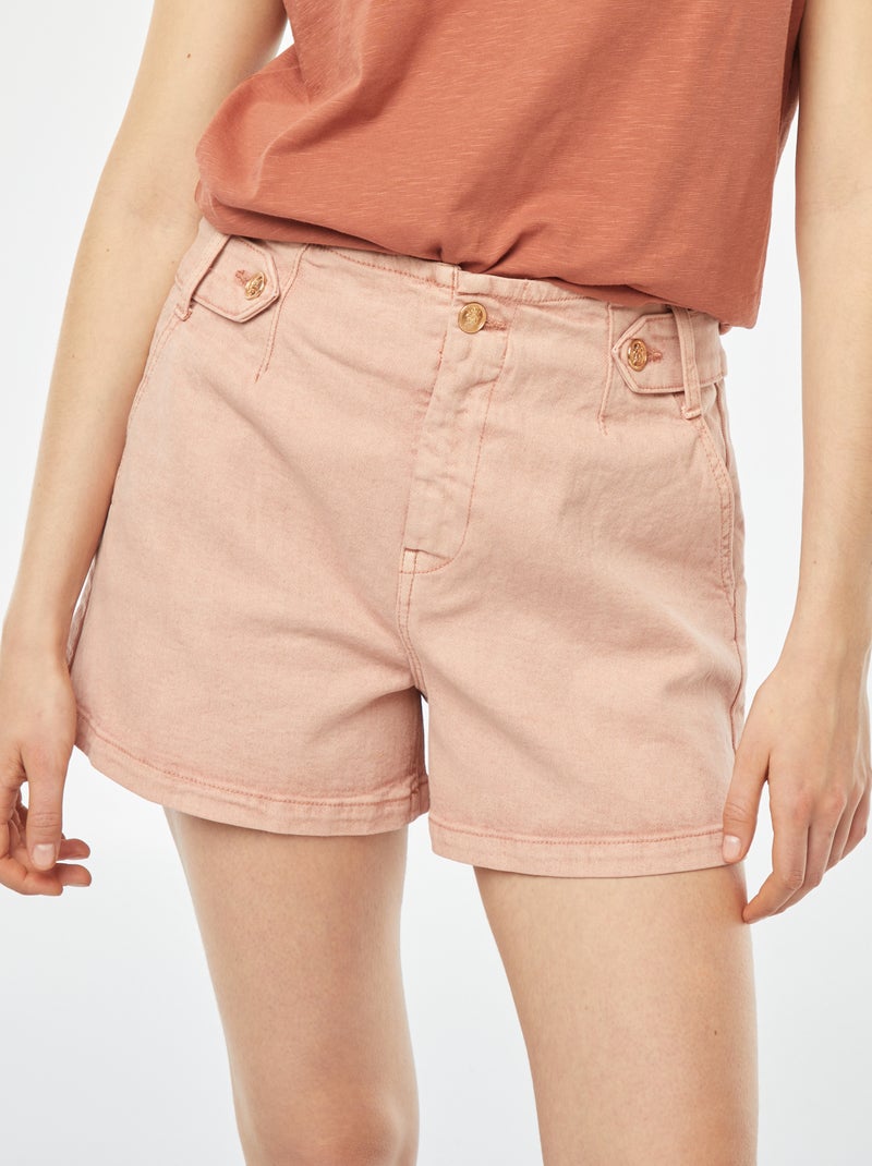 Short met hoge taille ROSE - Kiabi