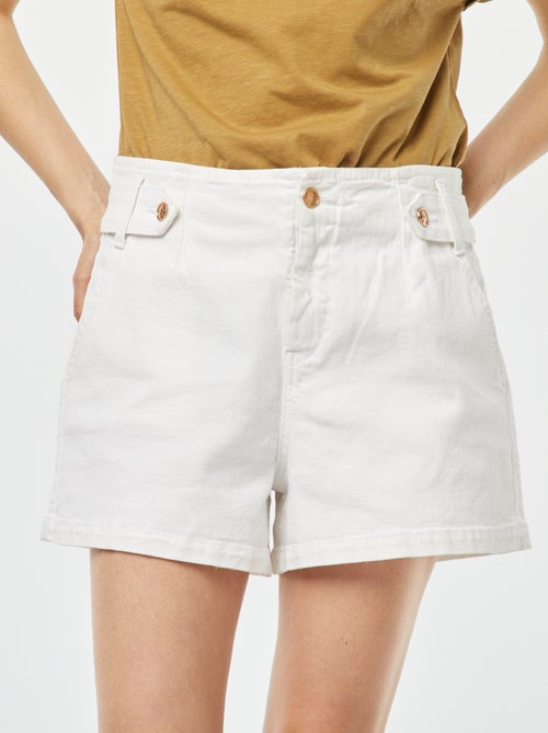 Short met hoge taille - Kiabi