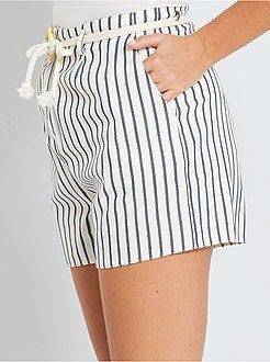 Short met koord - Kiabi