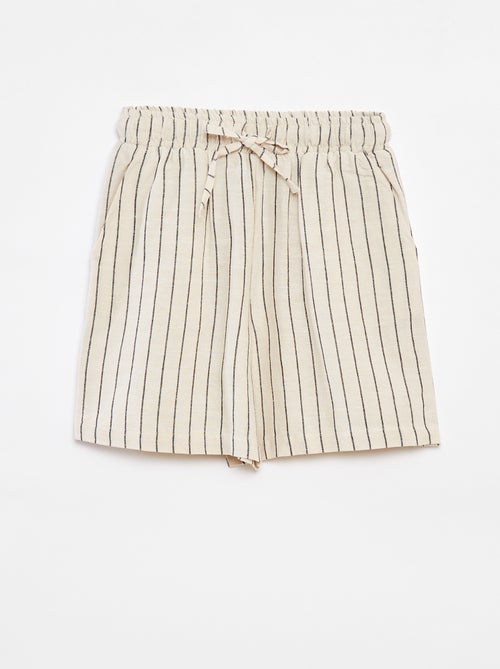 Short met print - Kiabi