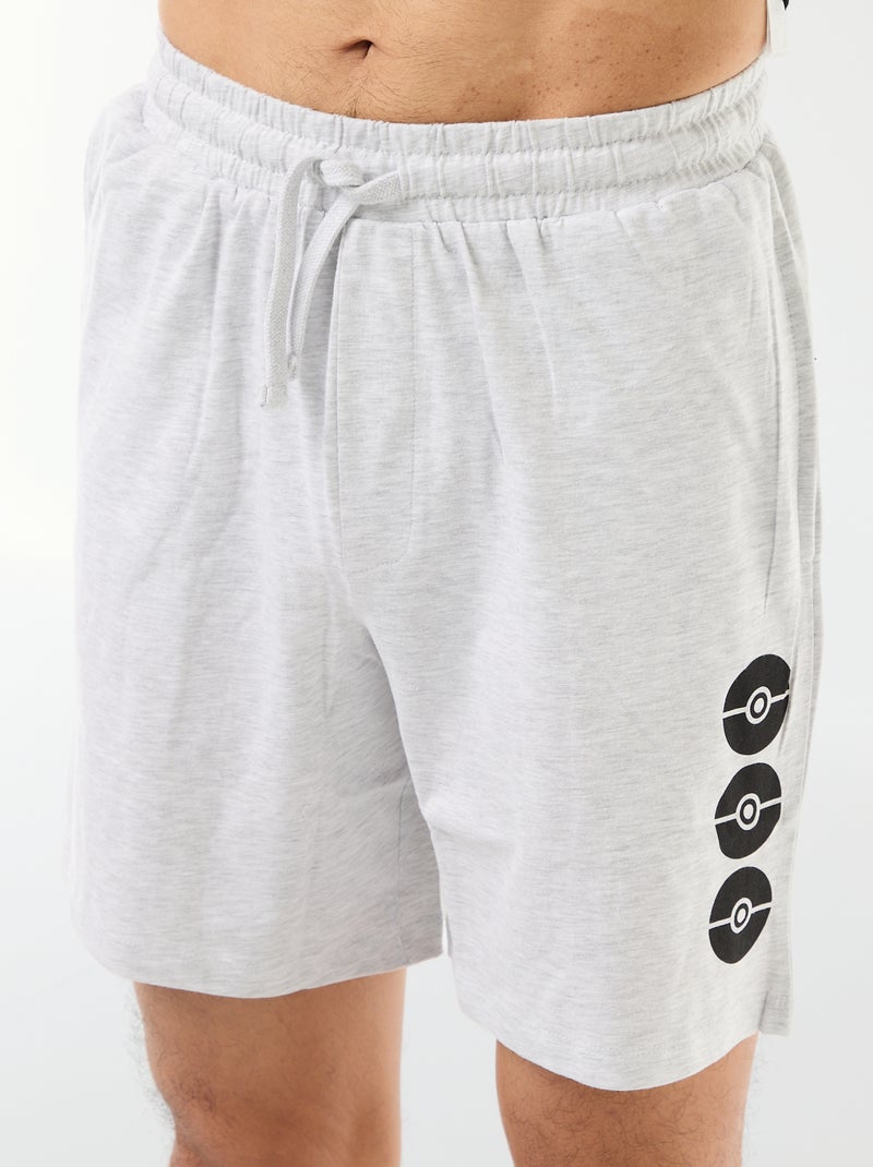 Short pyjama 'Pokemon' Zwart - Kiabi