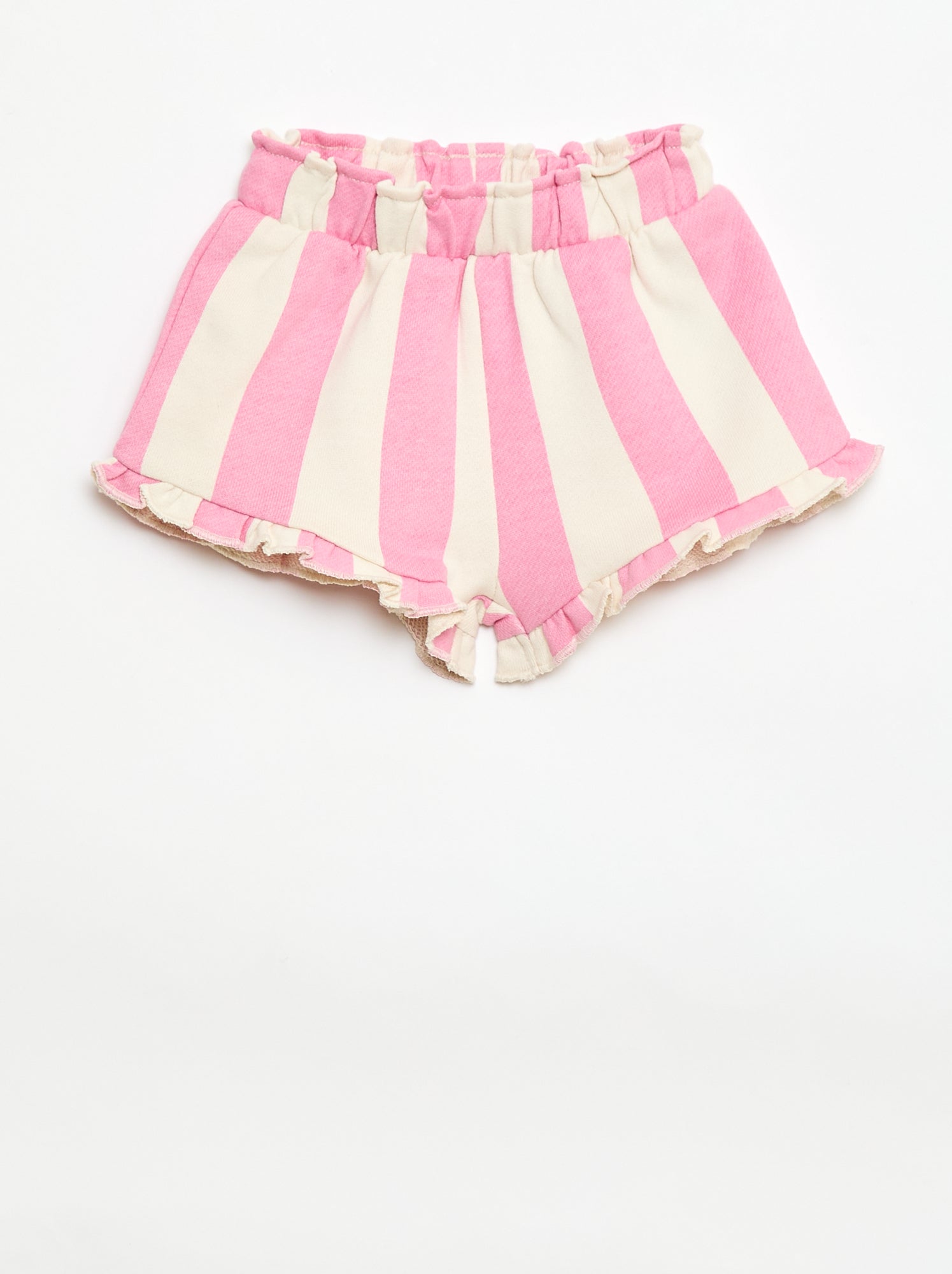 Short van bedrukte jersey