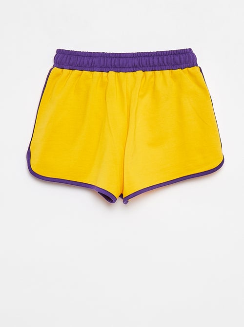 Short van dunne joggingstof 'LA Lakers' - Kiabi