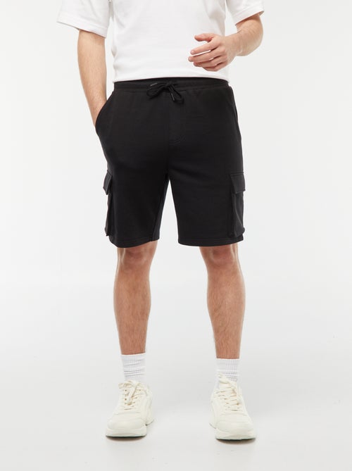 Short van dunne joggingstof met zakken - Kiabi