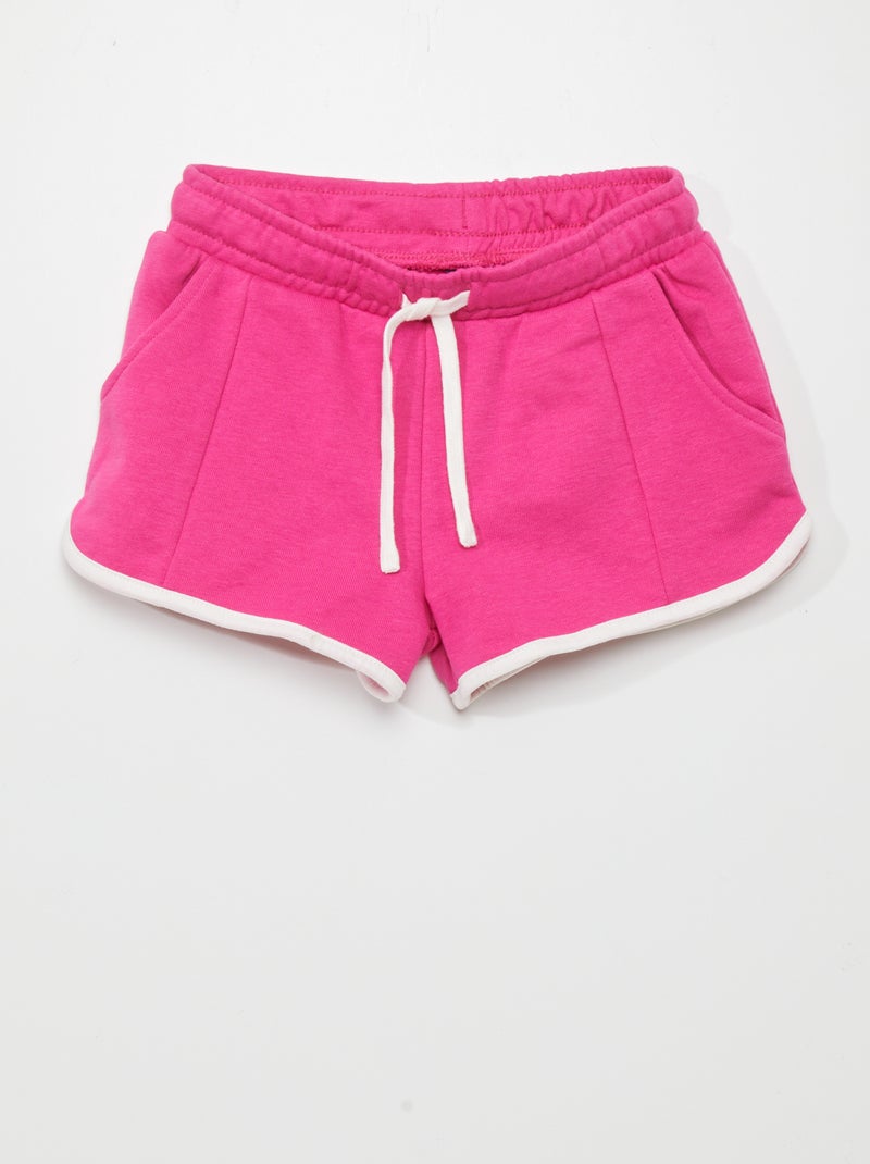 Short van french terry ROSE - Kiabi