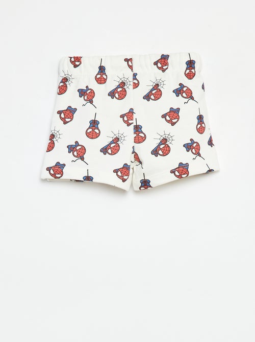 Short van french terry 'Spider-Man' - Kiabi