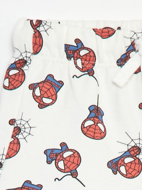 Short van french terry 'Spider-Man' - Kiabi