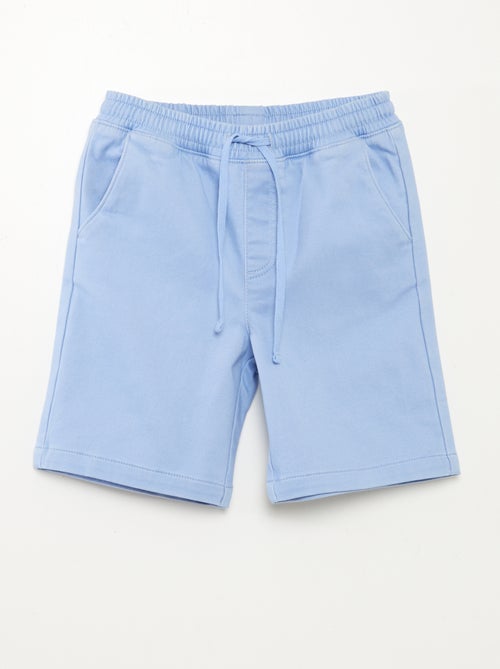 Short van gebreid denim - Kiabi