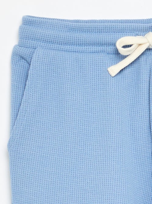 Short van gewafelde stof - Kiabi
