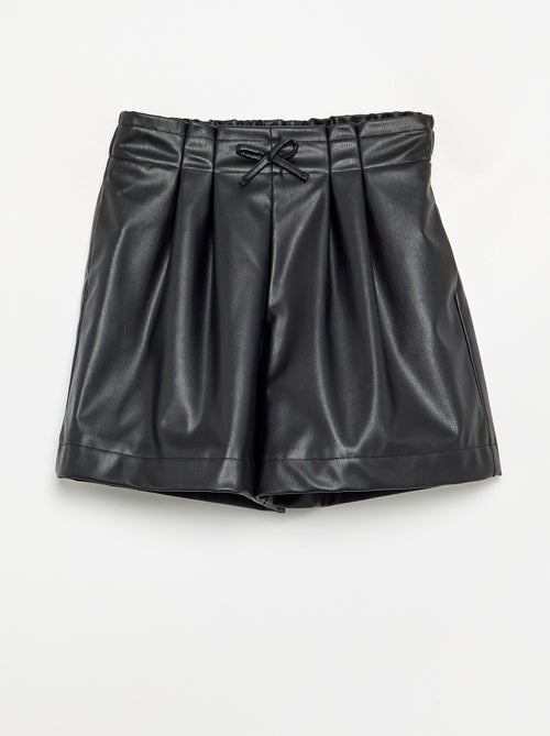 Short van imitatieleer - Kiabi